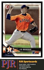 2018 Bowman #BP125 J.B. Bukauskas Houston Astros  BUY 4 - 35% OFF