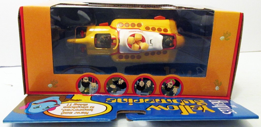 2013 BEATLES CORGI STYLE FACTORY YELLOW SUBMARINE DIE CAST