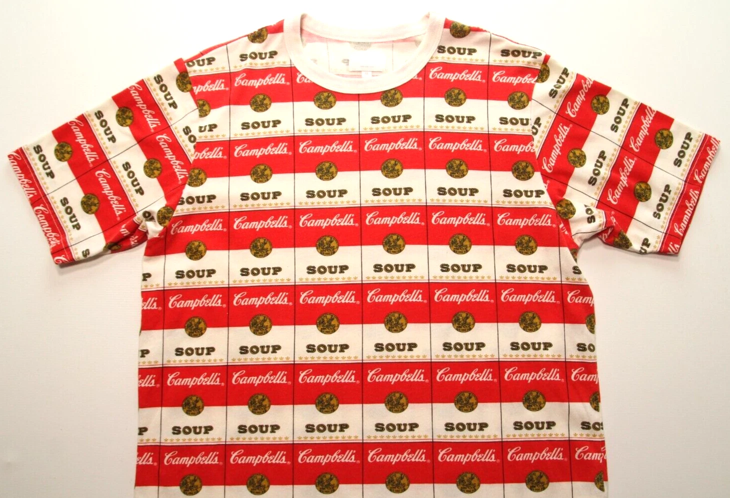 2012 SUPREME x ANDY WARHOL ~ SOUPE CAMPBELLS ~ TEE M étiquette/basquiat/partage/logo/canette