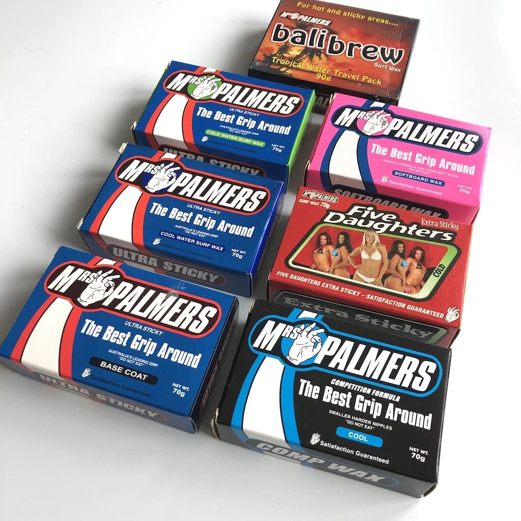 Mrs palmers cold clearance water surf wax