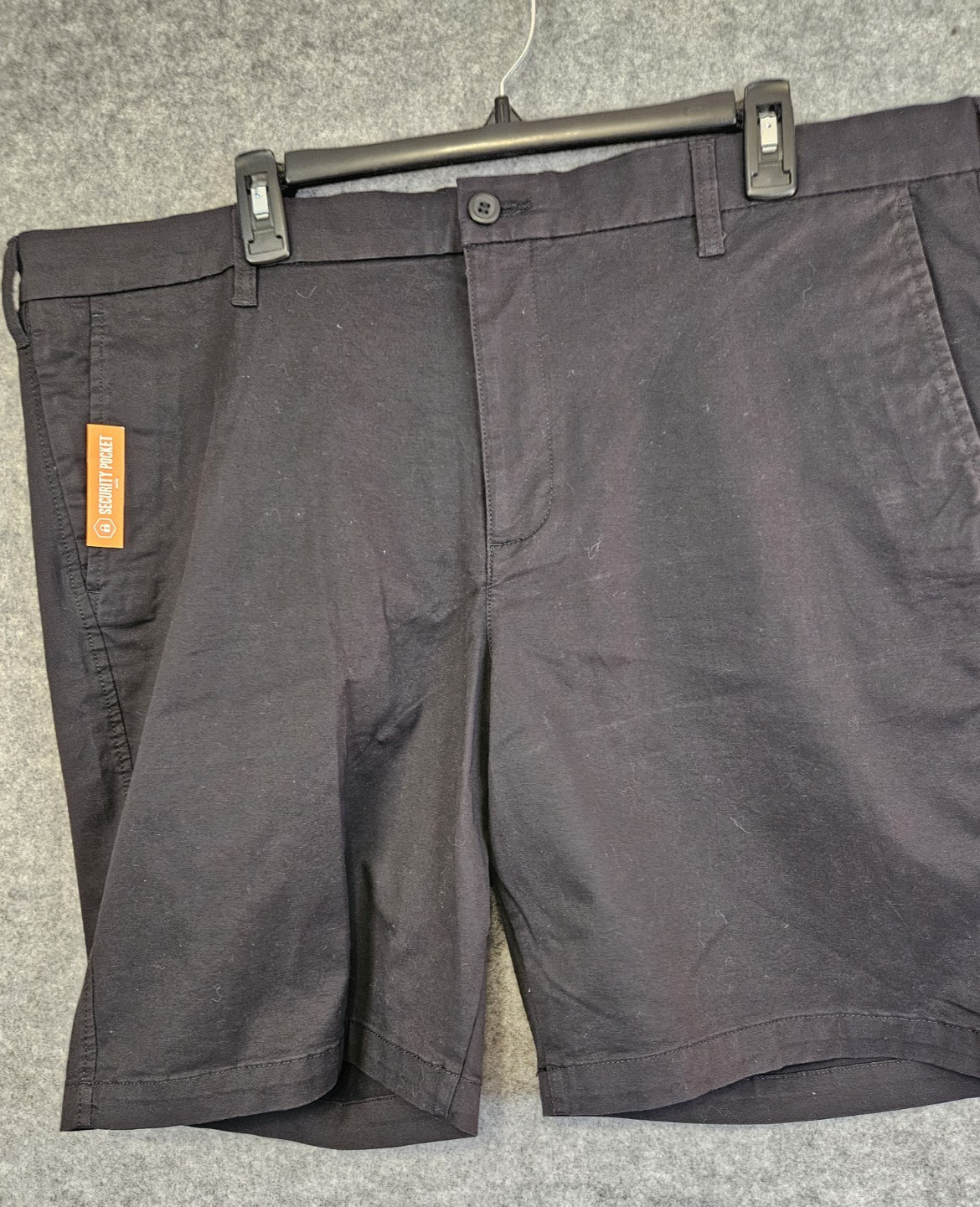 Dockers Supreme Flex Ultimate Short Men's 42 Black Bermuda Chino Comfort NEW