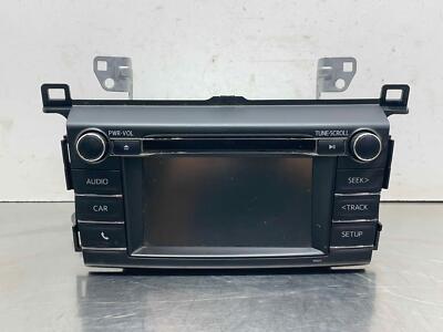 2018 Toyota RAV-4 Radio Receiver Display Audio AM FM CD Player OEM 86140-42110