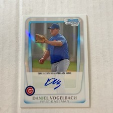 2011 Bowman Draft Chrome Prospects Refractor /500 Daniel Vogelbach #BCAP-DV Auto