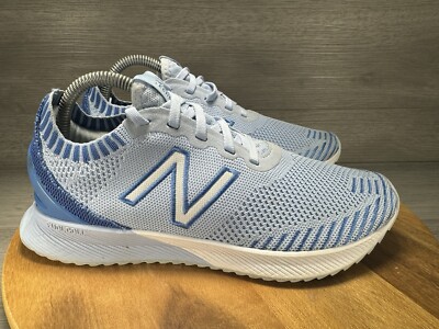 New Balance FuelCell Echo Women Sz 8.5Blue White Running Shoes