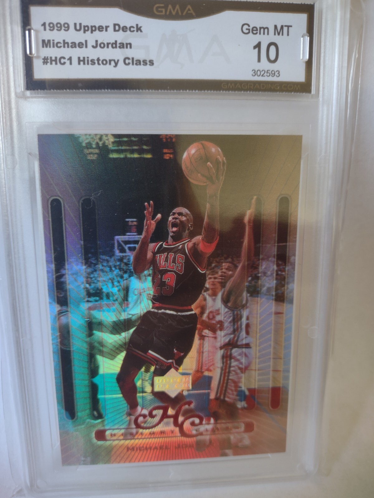 1999 Upper Deck Michael Jordan #HC1 History Class Holo