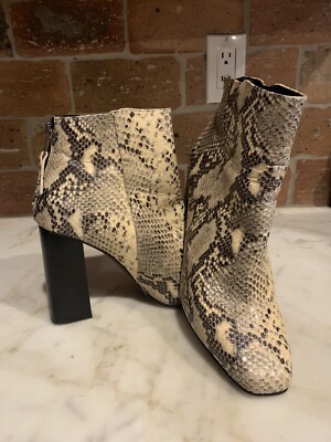 Shelly London Snakeskin Bootie Us Sz 10 