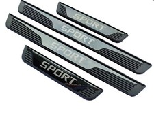 Para Nissan Versa Accesorios Piezas Alféizar Puerta Placa Desgaste Protector Coche Adhesivo