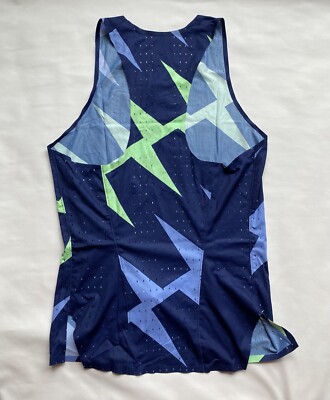 【希少】 Nike elite singlet 2021 Mサイズ Nike Men's Pro Elite Singlet CI0581-XXX Blue/Green Men's Size