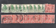 GEORGE V 1929 U.P.U. SELECTION OF 1/2d and 1d Used Stamps