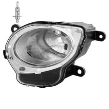 Scheinwerfer für Fiat 500 Bj. 09/07-H1 Frontscheinwerfer inkl. Osram Lampen XC7