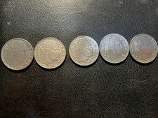 1pezzo per tipo collezione 20 Lire Re Vitt. Em. III 1939 1940 1941 1942 1943