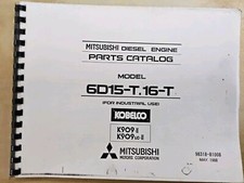 Mitsubishi Diesel Engine Parts Catalog Model 6d15-t 16-t Kobelco K909 ... Mitsubishi Diesel Engine Parts Catalog Model 6d15-t 16-t Kobelco K909 ...