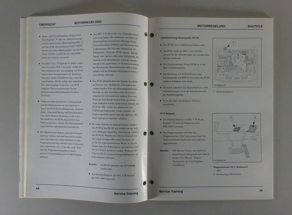 Información Técnica Ford Explorer '97 4,0 -V6-SOHC-Motor Stand 01/1997 - Imagen 4 de 4