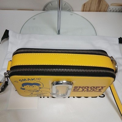 MARC JACOBS Snapshot Peanuts Snoopy Collab Shoulder Bag Crossbody