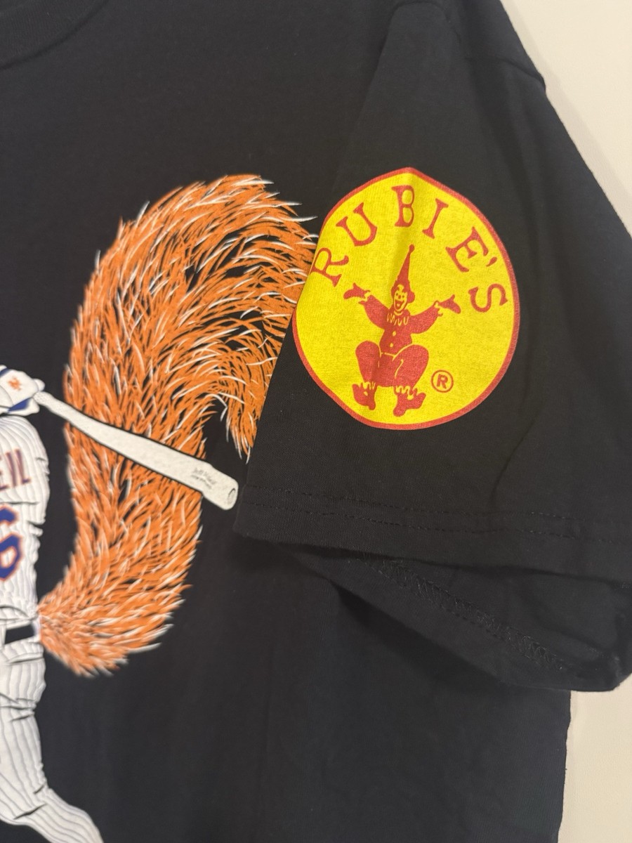 しんのすけ　サウスポール　Lot29　モッズコート　ルーニー　3XL New York Mets Jeff McNeil Squirrel Shirt - LARGE - SGA 2019 (NYM