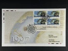 Canada FDC 1997 John Cabot Voyage across the Atlantic  Block of 4 Bonavista 45c