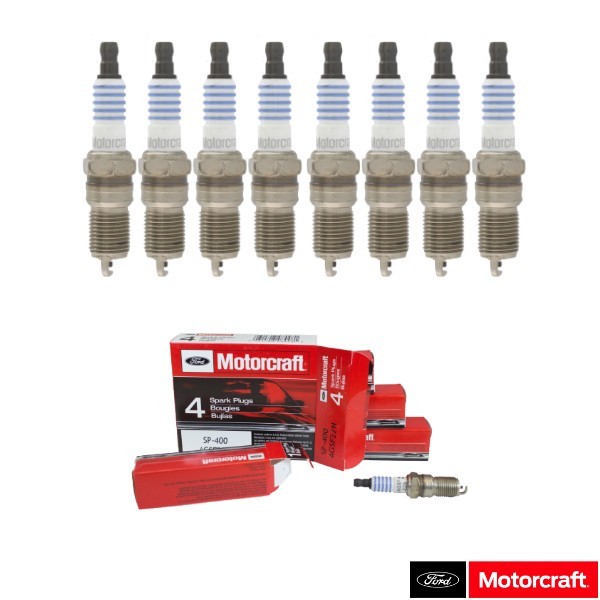 New Set of 8 Motorcraft Spark Plug for 1997-1998 Audi A8/ 1997 A8 Quattro V8