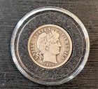 1914 Barber Dime 90% Silver Coin