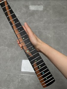 NEW Stainless Jumbo Frets Ebony 22frets Roasted Flame Maple electric guitar neck