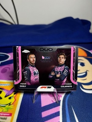 Pierre Gasly & Franco Colapinto - Alpine Duo - Topps Chrome F1 75