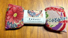 Kabuki Soothing Eye Pillow : Flaxseed Lavender for Headaches, Migraines,