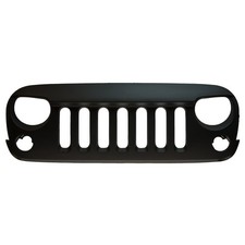 Frontgrill Angry Bird old style K&uuml;hlergrill schwarz Jeep Wrangler JK 07-16