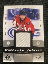 2010-11 SP Game Used #AF-BA Nicklas Backstrom Authentic Fabrics