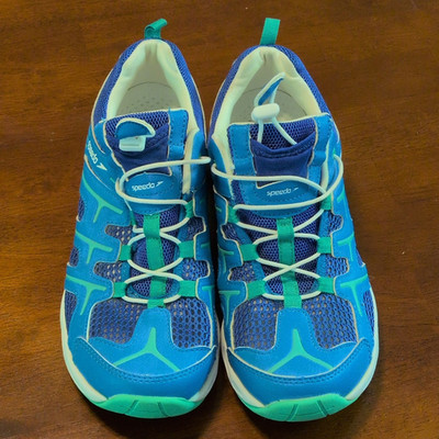 Speedo Lace-Up Low Top Athletic Water Sneakers