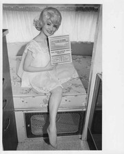 1963 Dodge Motor Home Press Photos 0252 - Set Of 2
