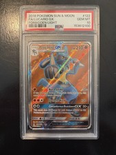 FULL ART/LUCARIO GX 122/131 PSA 10 POKEMON SUN & MOON FORBIDDEN LIGHT LOW POP on eBay
