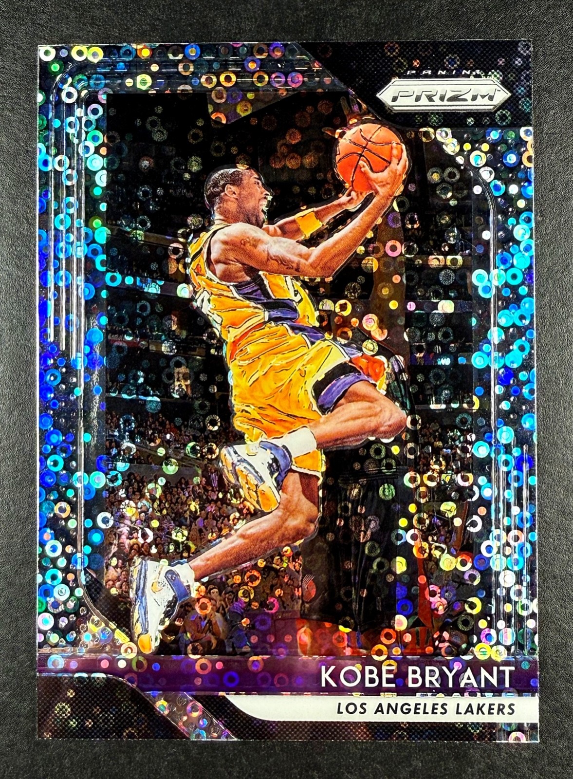 2018-19 Panini Prizm Kobe Bryant Fast Break Disco Prizm #15 ~ SSP Kobe Insert!