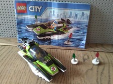 Lego City 60114 Barca da Corsa (100% Completo) Msc