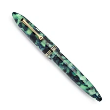 Leonardo Furore Fountain Pen - Fiordo di Furore with Gold Trim