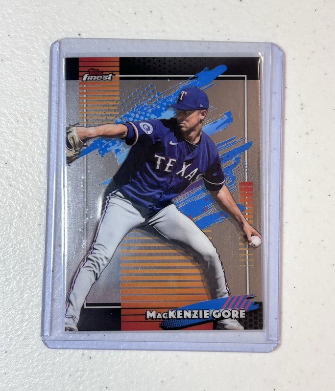 MacKenzie Gore 2026 Topps Finest Texas Rangers #148 Uncommon