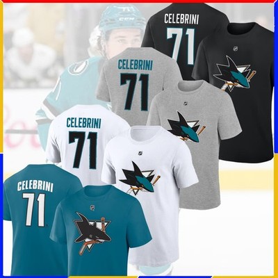 HOT - Macklin Celebrini #71 San Jose Sharks 2025 Player Name & Number For Fans