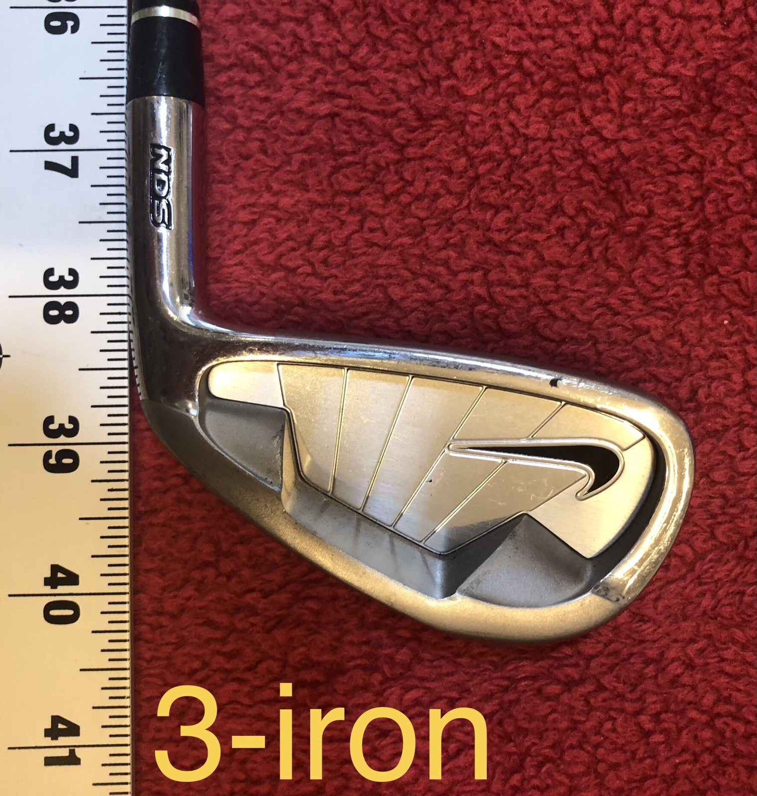 Nike NDS Iron Set 3-PW UNIFLEX True Temper Steel Shafts  All Original Nike Grips