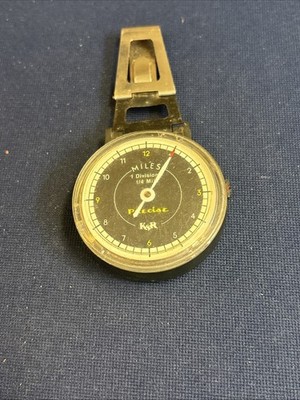 E76 K&R PRECISE Pedo VTG Pedometer Motion Activated Step Tracker Parts Repair