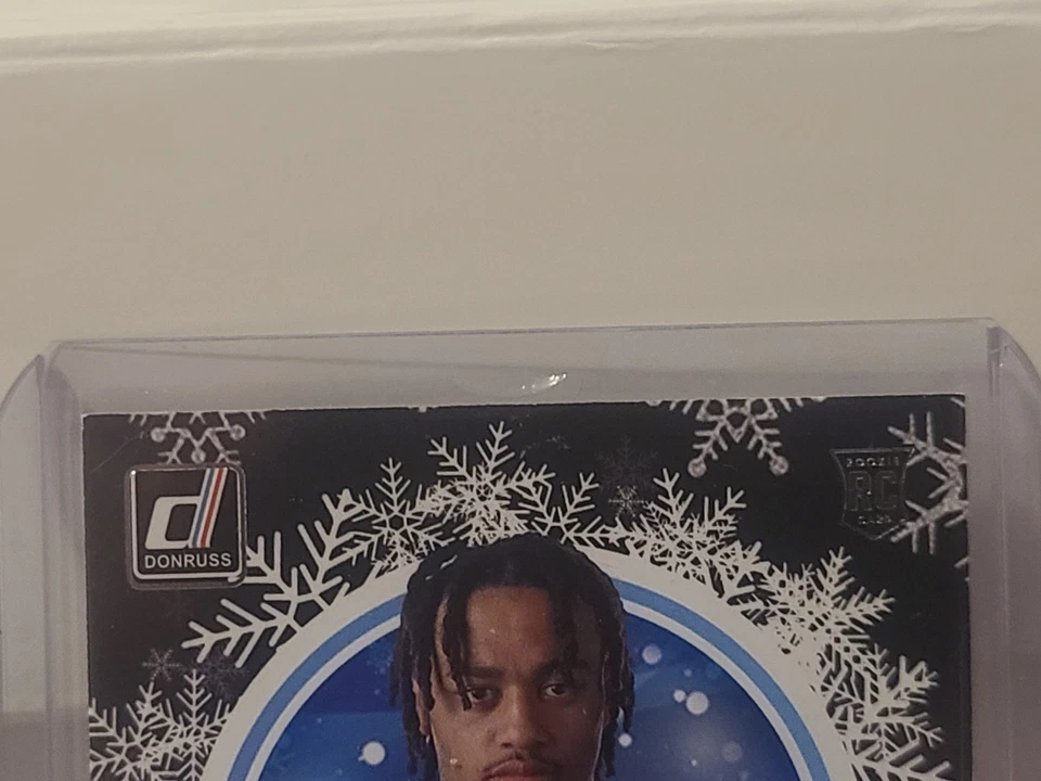 Jaxon Smith-Njigba Rookie Patch #HSJSN 2023 Donruss Rookie Sweaters Seahawks NFL - Image 4 of 4