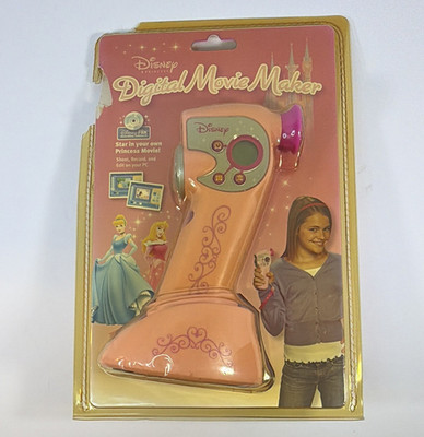 Disney Princess Digital Movie Maker Camera Video Pix Micro 2007 Sealed Flaw USB.