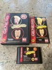 New ListingMTV's Beavis and Butt-Head (Sega Genesis, 1994) Complete CIB Tested Clean