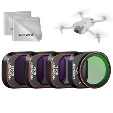 NEEWER ND/CPL Filter Set DJI Mini 4 Pro 4-Pack , ND16-256, Screw On, Cloth