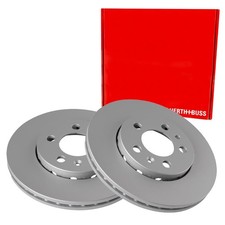 2x HERTH+BUSS 256mm BREMSSCHEIBEN VORNE passend für AUDI A1 A2 A3 SEAT CORDOBA I