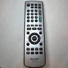 Genuine OEM Replacement Remote for Sharp LCDTV/DVD GA497WJSA Tested/Working