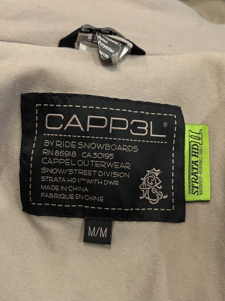 Ride Snowboard Jacket Womens Medium Red Cappel Outerwear Active Insulated Ski - Image 2 of 4