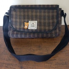 Rilakkuma Check Pattern Shoulder Bag Used
