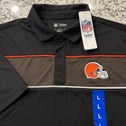 NEW Men’s NFL CLEVELAND BROWNS Golf Polo Shirt Sz L