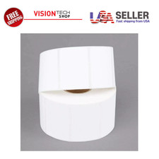 CAS LST-801B, 58 x 40 mm 2.283" x 1.575" , UPC, 700 Per Roll, 12Rolls/Box, Blank