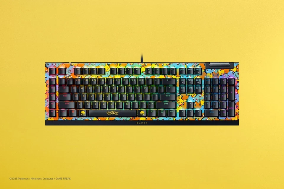 Razer BlackWidow V4 X Mechanical Keyboard - Pokémon Edition ✅ IN HAND✅ - Image 4 of 4