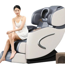 2026 Massage Chair, Full Body Massage Chair, 9 Massage Rollers, Back & Leg Heat
