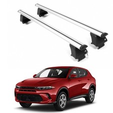 Open Box Roof Rack Crossbars For Dodge Hornet 2023-2025 Naked Roof Silver Open Box Roof Rack Crossbars For Dodge Hornet 2023-2025 Naked Roof Silver